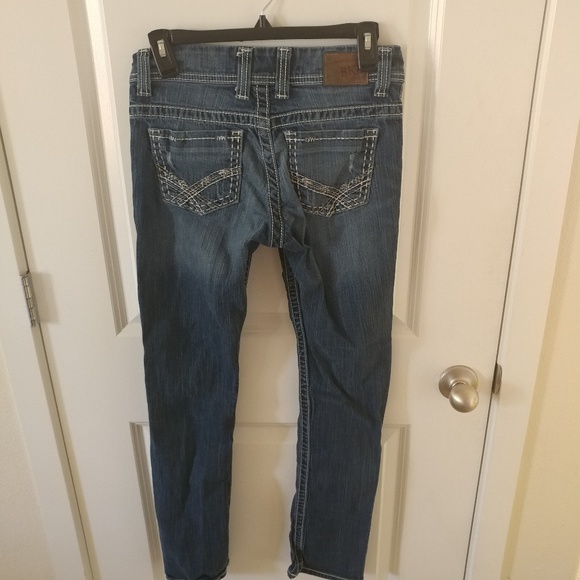 BKE Denim Payton Jeans Straight Leg Distressed 26R - Picture 5 of 6